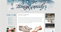 Desktop Screenshot of honeykennedy.com