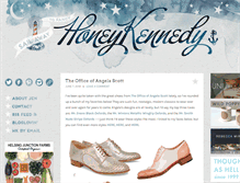 Tablet Screenshot of honeykennedy.com